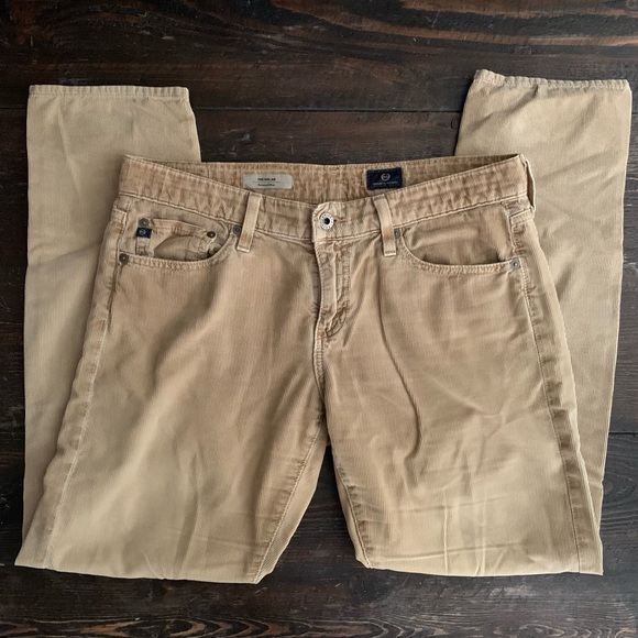 AG Adriano Goldschmied Corduroy Relaxed Fit Nolan Pants - Picture 1 of 10
